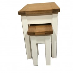 Wooden Nest of Tables Made in Vietnam dining tables comfortable Interior living room with the cheapest price