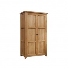 Double Wardrobe 2020 Bedroom Wooden Oak Funiture Foldable Wardrobe Clothes Simple OAK Cabinet