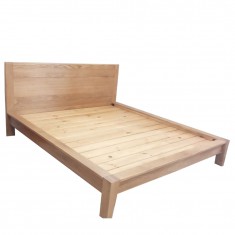 Bedroom Made in Vietnam Wooden Furniture Fancy Low End Beds 4'6'' with the highest quality and cheapest price
