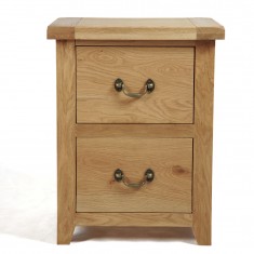 2 Drawer Filling Cabinet Oak Furniture Wood Luxury and Modern with Good Price for Wholesale